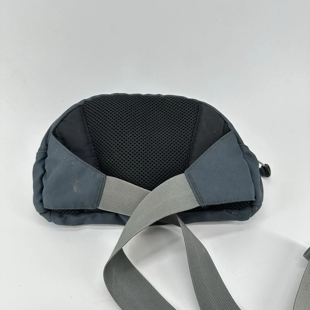 Marmot Blue Gray Hiking Waist Hip Fanny Pack Crossbody Bag Adjustable Zip Buckle